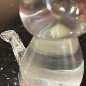 Clear Glass paperweight